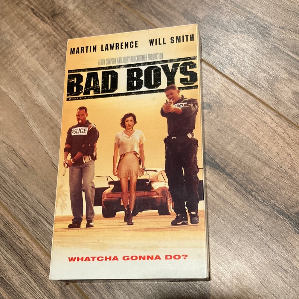 Bad boys vhs tape